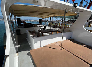 Deck of Queen VIP Yacht