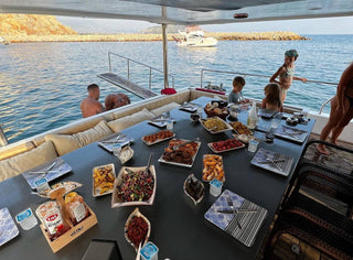 Lunch on Queen VIP Yacht