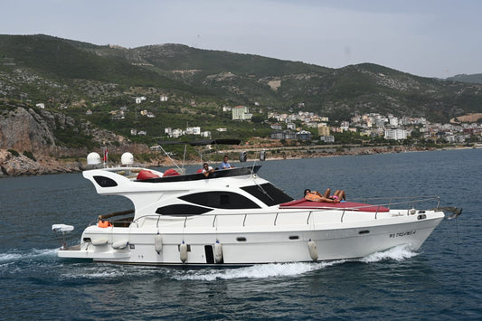 Alanya Private 4 Hours My Dream Yacht Tour with Lunch, Soft Drinks & Transfers