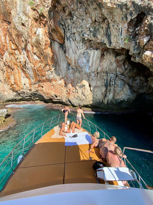 Alanya Private 4 Hours New My Dream Yacht Tour with Lunch, Soft Drinks & Transfers