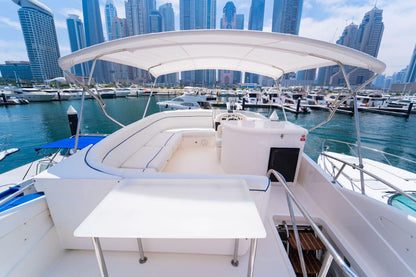 Dubai Marina Lüks AZIMUT Yat Yarım Gün Turu, Birçok Seçenek, Yemek, Transfer