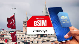Türkiye eSIM — højhastigheds 4G/5G-data til Tyrkiet