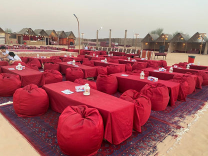 Dubai Desert Safari Standard Camp with Private 4x4 Car, BBQ Dinner & More