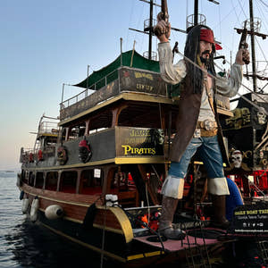 Piratbådstur i Bodrum
