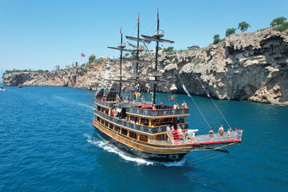 Antalya Duden Waterfall Pirate Boat