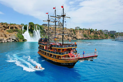 Antalya Duden Waterfall Pirate Boat