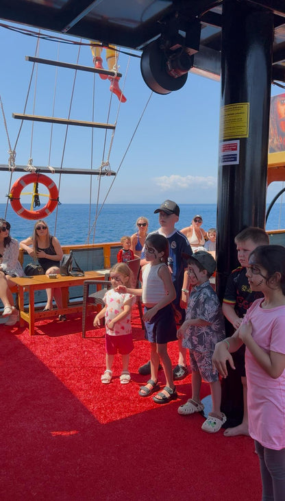 Antalya Duden Waterfall Pirate Boat
