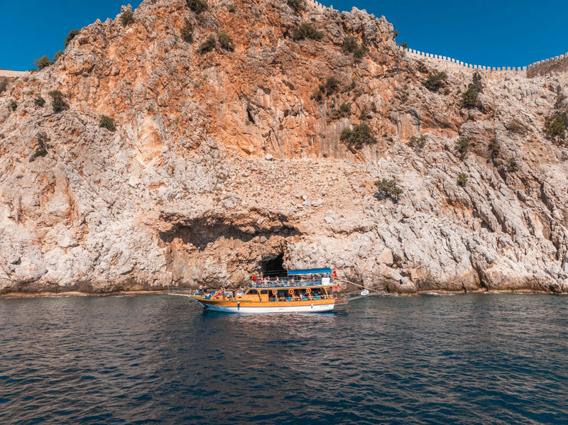 Afslappende bådtur i Alanya, grillfrokost, ubegrænsede sodavand og transport