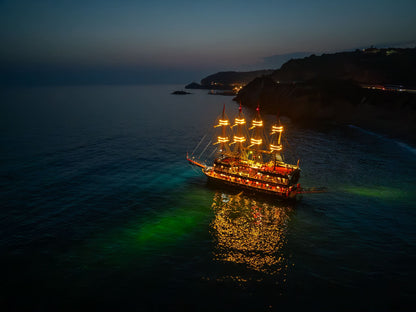 Alanya Sunset Cruise Tour with Dinner, Soft Drinks & Transfer