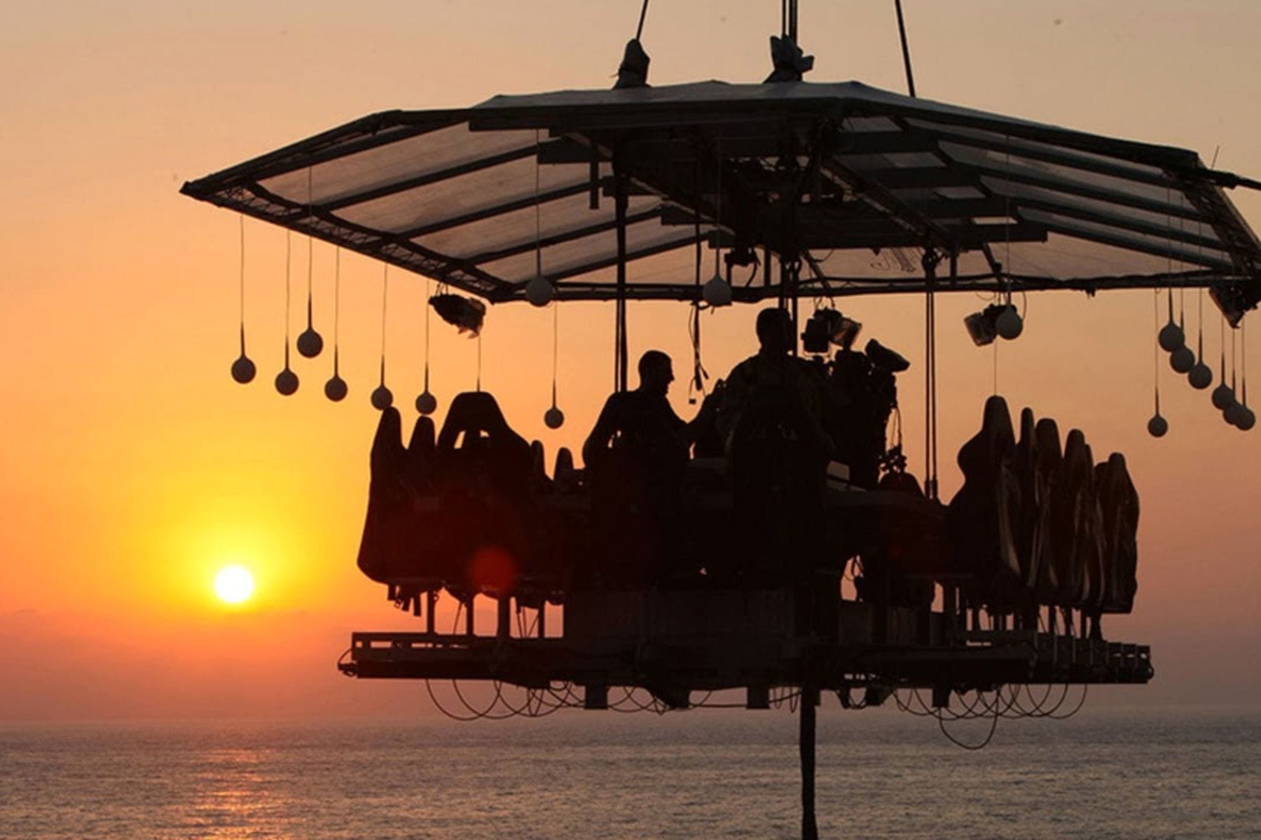 "Dinner in the Sky" experience
