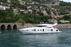 Alanya Private 4 Hours Yacht Tour with Lunch, Soft Drinks & Transfers