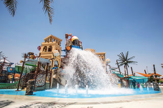 Yas Waterworld Abu Dabi'deki Şelale