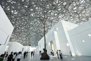 Inside Louvre Museum, Abu Dhabi 
