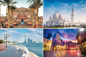 Full Day City Tour with Louvre Museum from Abu Dhabi