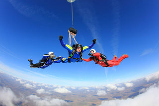 Men Sky Diving