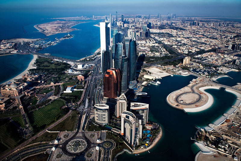 Aerial View of UAE