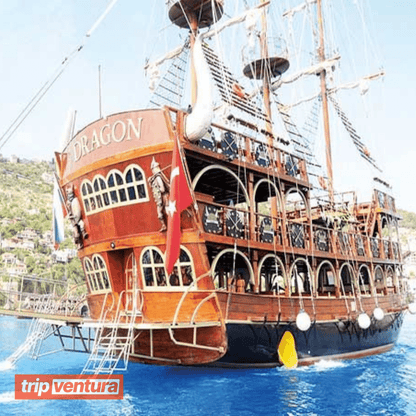 Fethiye Pirate Boat Tour The Bays Around Oludeniz - Tripventura