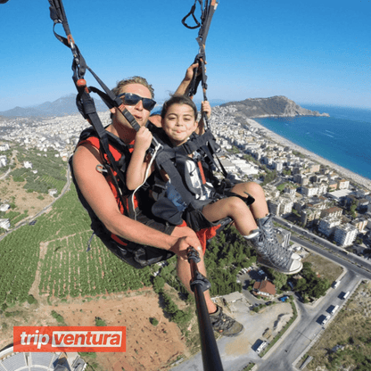Side Tandem Paragliding - Tripventura