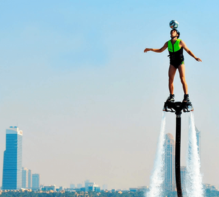 Man Fly Boarding