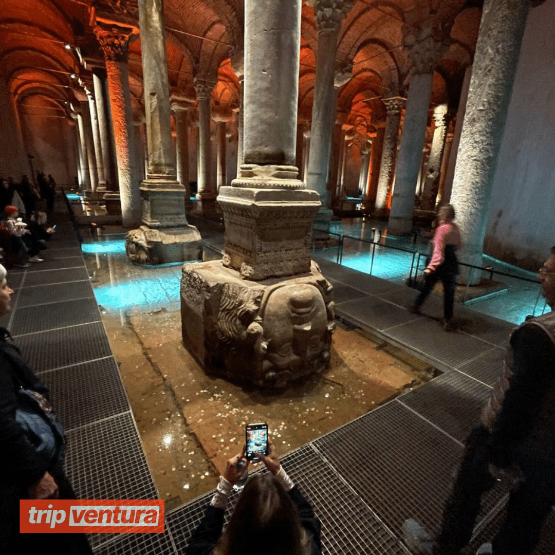 İstanbul Basilica Cistern with Guided - Tripventura
