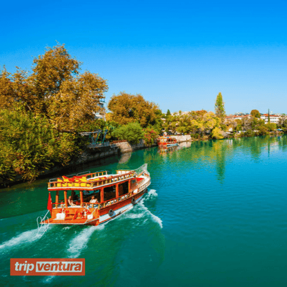 Side Manavgat River Boat & Grand Local Bazaar Tour - Tripventura