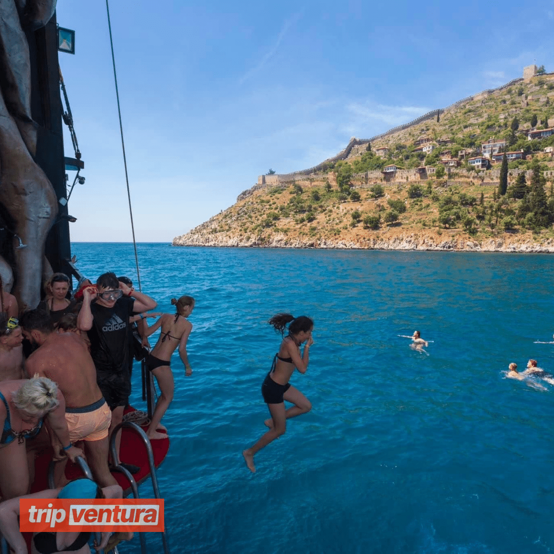 Alanya Big Kral Pirate Boat Tour - Tripventura