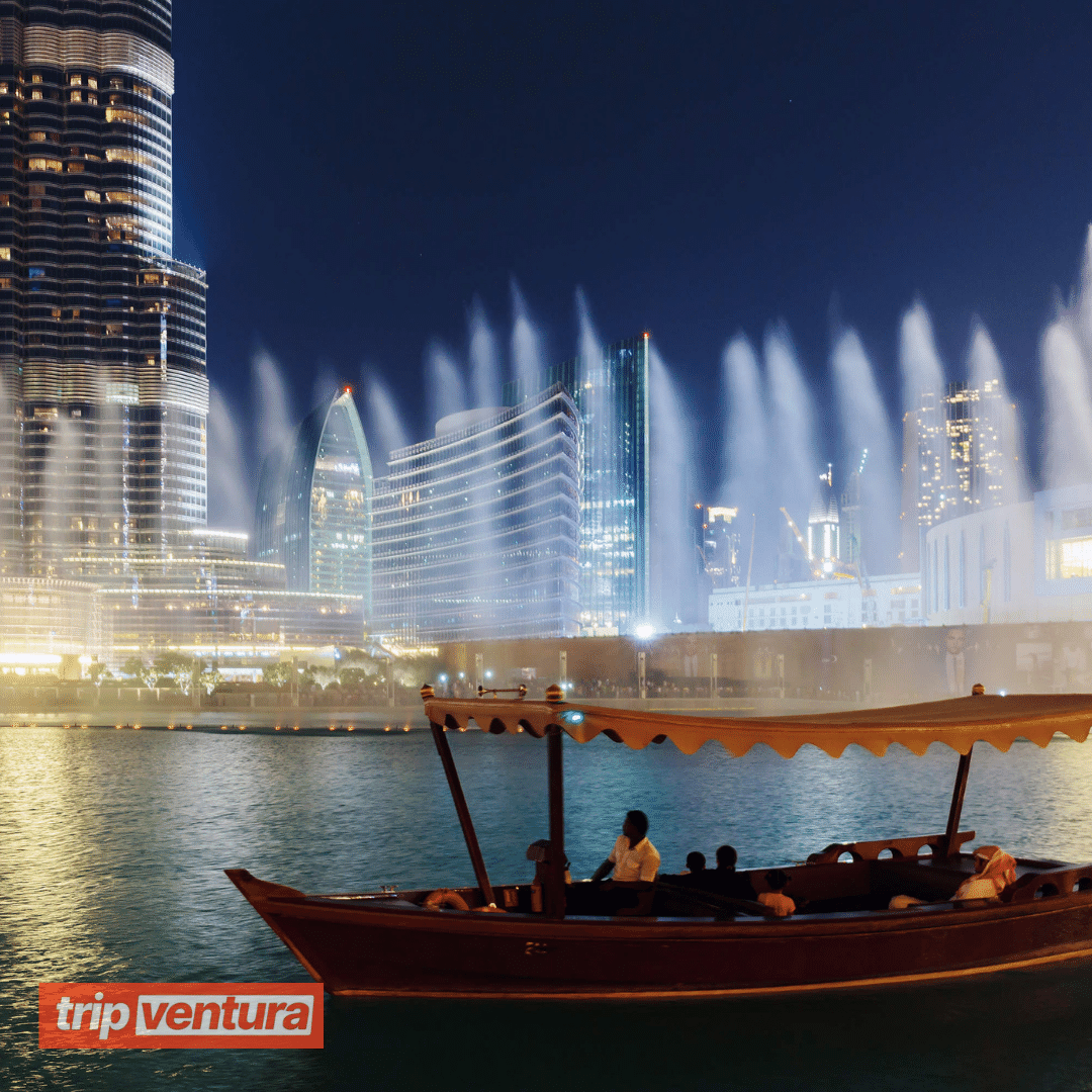 Dubai Fountain Show And Lake Ride - Tripventura