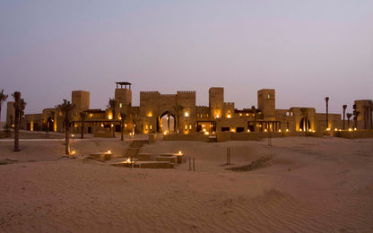 Dubai Sahara Royal Desert Safari with 5-Star Buffet Dinner, Desert Safari, Camel & Horse Riding, Falcon Interaction & Entertainment With Private Car