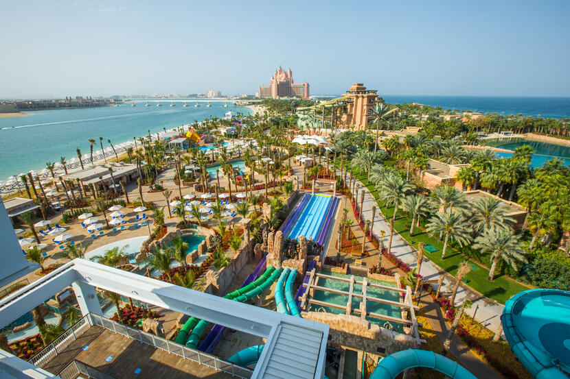 Trip to Dubai Atlantis Aquaventure Waterpark planned by business travel experts arrangeMY