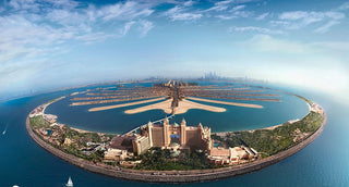 Dubai'deki Palm Jumeirah Adası