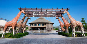Dubai Safari Park, en stor vildtattraktion i Dubai