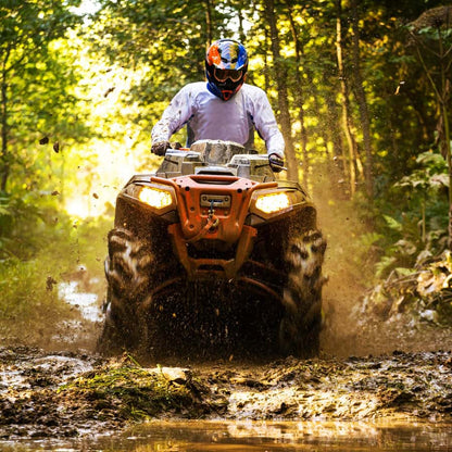 ATV Quad Safari-tur med offroadkørsel og transport fra Side