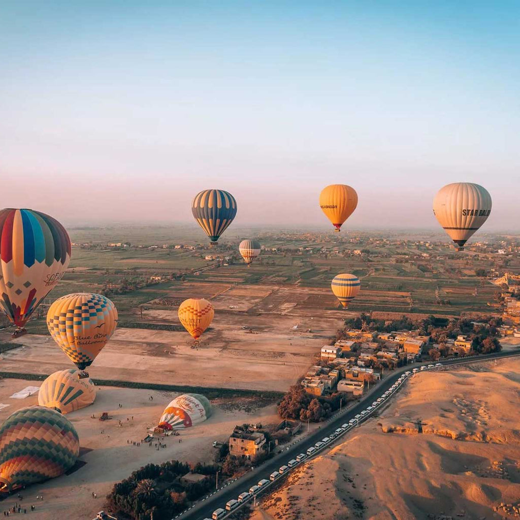 Экскурсия на воздушном шаре в Луксоре 