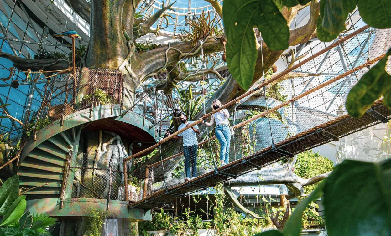 Пара в отеле The Green Planet Dubai