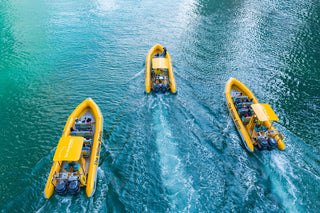 Yellow Boat tour in Dubai, with the iconic Atlantis