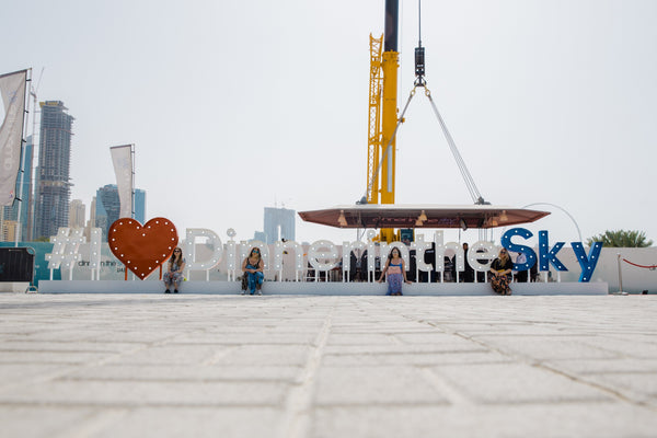 Dubai middag eller frokost i himlen succes