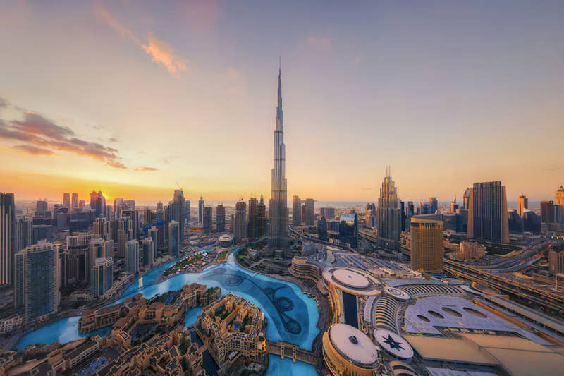 Burj Khalifa – Tickets für die Aussichtsplattform auf den 124. und 125. Etagen inklusive Mahlzeit auf der Dachterrasse