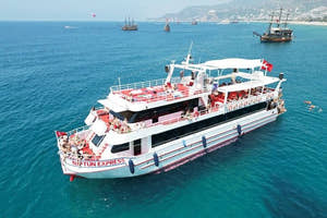 Alanya Neptun Boat with Soft Drinks, Lunch & Transfer
