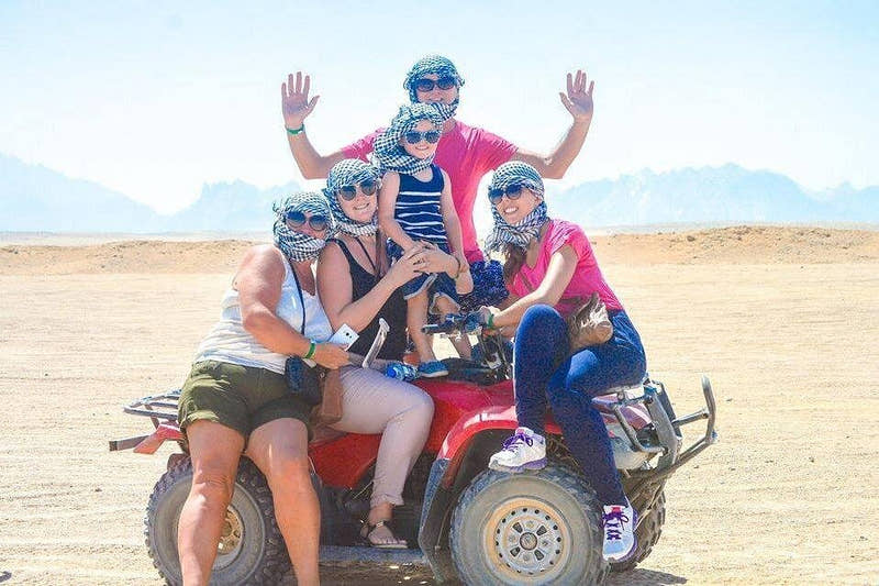 Hurghada Budget-Beduinen-Wüstensafari mit Jeep 4x4