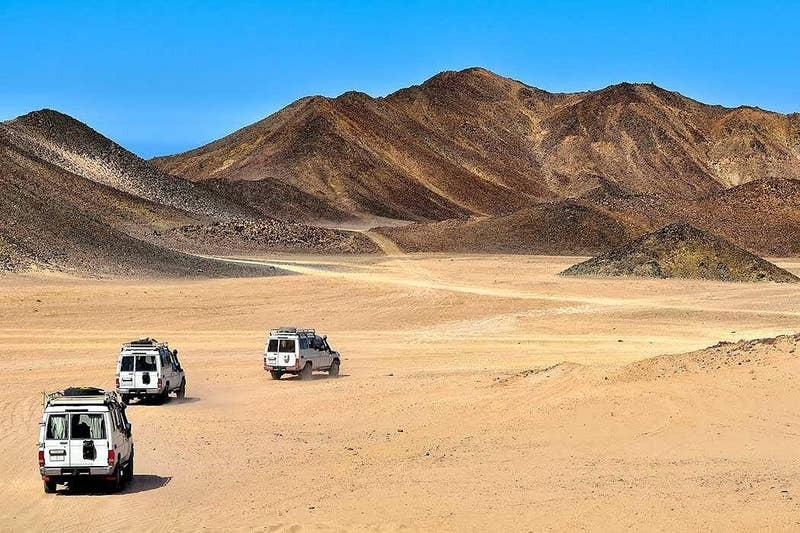 Hurghada Budget-Beduinen-Wüstensafari mit Jeep 4x4