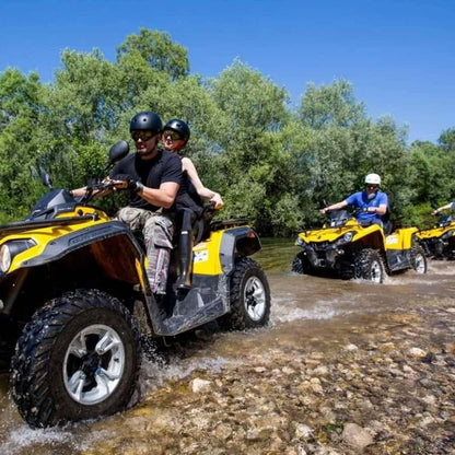 ATV Quad Safari-tur med offroadkørsel og transport fra Side