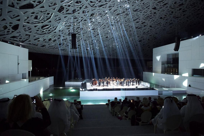 Louvre Müzesi'nin içi, Abu Dabi