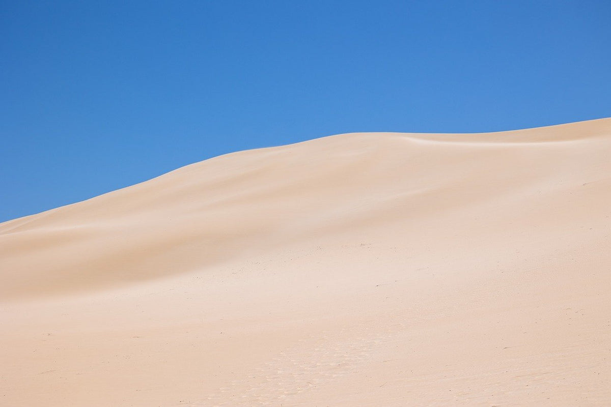 Sandboarding on Desert Dunes