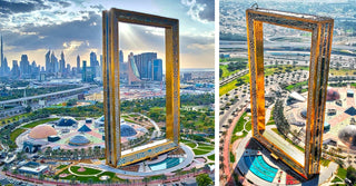 Dubai Frame, a prominent architectural landmark in Dubai