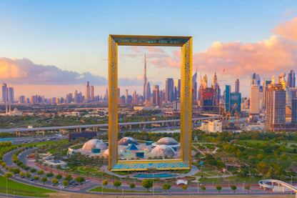 Dubai Combo: Dubai Frame with Miracle Garden Tickets - Tripventura