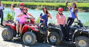 Combo Tour River Rafting & Quad Safari  with Lunch & Roundtrip Transfer from Alanya