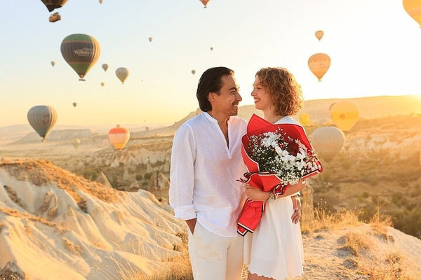 Picnic ved solopgang og solnedgang i Cappadocia