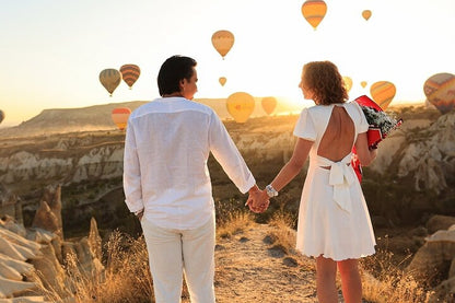 Picnic ved solopgang og solnedgang i Cappadocia