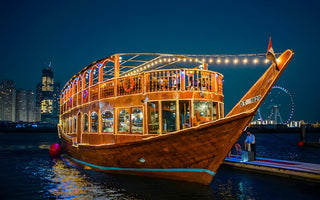 Geleneksel Arap dhow teknesi