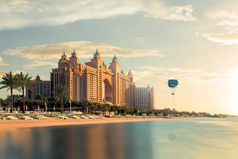 Dubai'deki Palm Jumeirah Adası